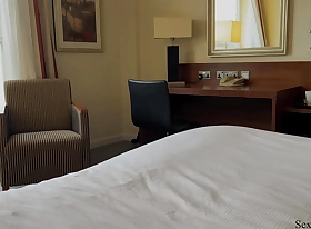 Stepmother And Son Share a Bed In A Hotel