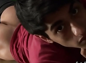 Fresh-faced gay boy charming make an relationship of cam