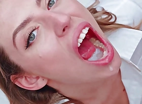 213 cumshots for a Slavic Crammer teacher that swallows everything in a big mouthful, facial and gokkun bukkake