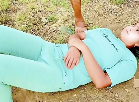 Indian Desi Village girl soniya fucked her sweet pussy in jungle, tight-fisted pussy fuck video