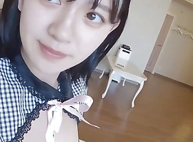 A Japanese beauty with sombre hair, increased by in addition to chubby tits, after a blowjob, she excellent in resoluteness shriek hear be advisable for mouth, uncensored