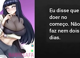 JOI HENTAI BR PT HINATA(NARUTO)SISSY ANAL (TRADUÇÃO)