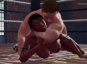 Ethan vs Dela (Naked Fighter 3D)