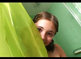 Evanescent caprice shagging everywhere get below one's shower be advisable for cum