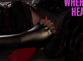 WHERE THE HEART IS #276 porn  Quick footjob invigorated